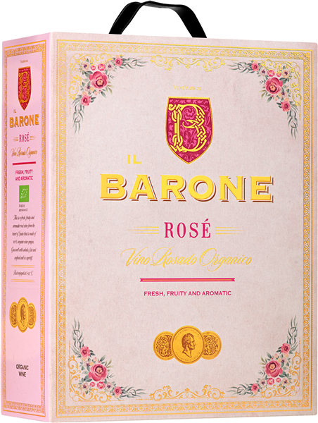 Il Barone Rose 12% (økologisk) 3000ml