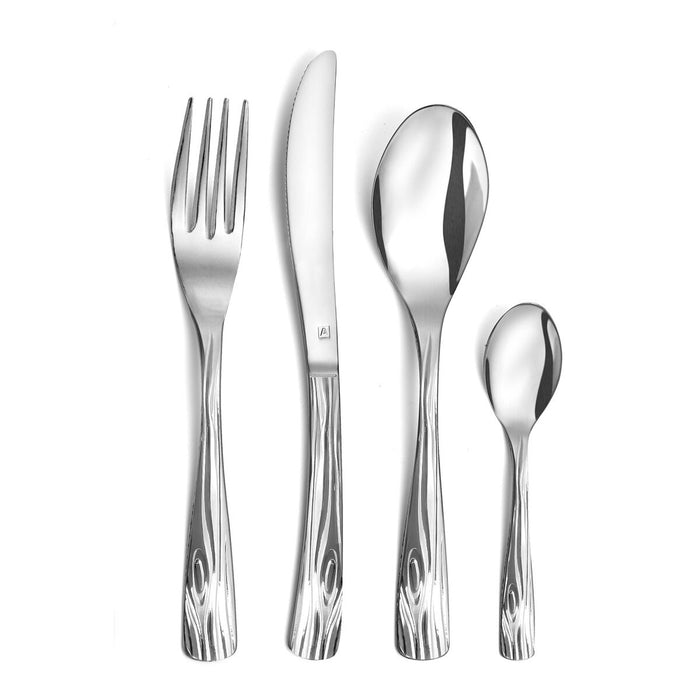 Cutlery Set Pradel essential Ecorce 20 Parts Steel Metal