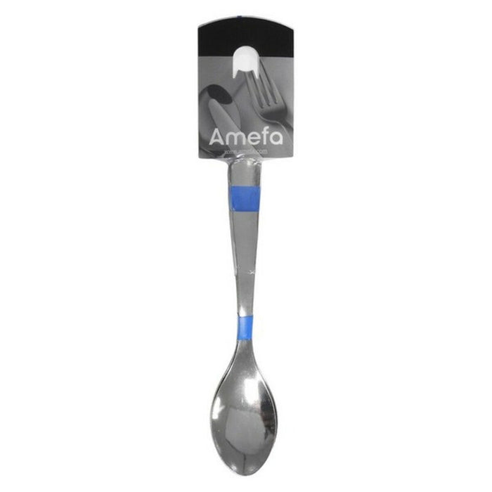 Coffee spoon Amefa Menu Metal Stainless steel 6 units 13 x 2.8 x 2 cm