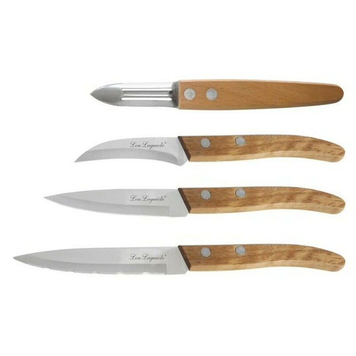 Knife set Amefa Forest Wood 4 parts