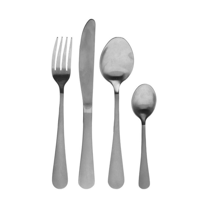 Cutlery Satin Steel Stainless steel 24 Parts
