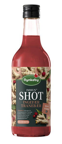 Rynkeby Ginger &amp; Cranberry Shot 500ml