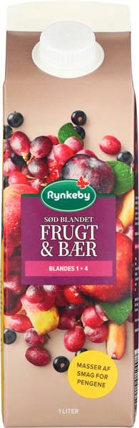 Rynkeby Fruit &amp; Berry Light 1000ml
