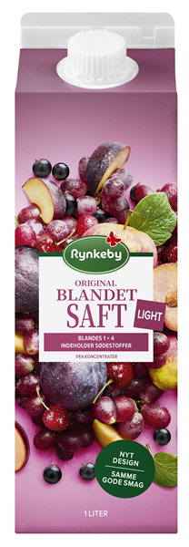 Rynkeby Blandet Saft Light 1000ml