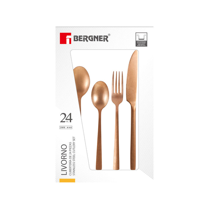 Cutlery Bergner Q3453 Stainless steel (24pcs)
