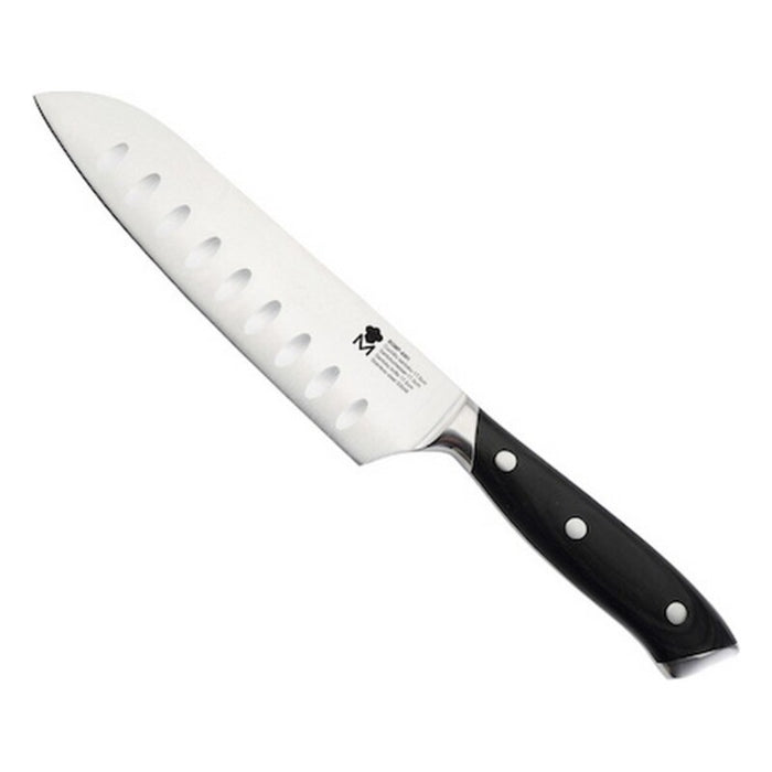Santoku knife Masterpro Black Stainless steel