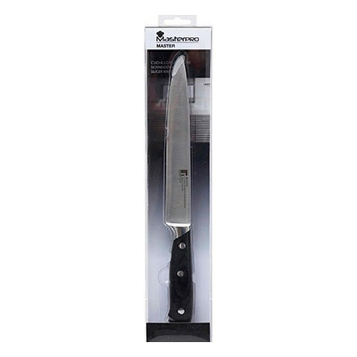 Fileterende kniv Masterpro BGMP-4303 Sort Rustfrit stål 20 cm