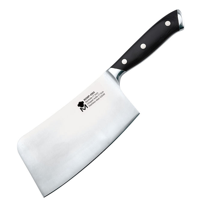 Large cooking knife Masterpro BGMP-4304 17.5 cm Black Stainless steel Stainless steel/Wood