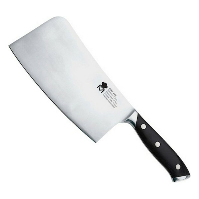 Stor madlavningskniv Masterpro BGMP-4304 17,5 cm Sort Rustfrit stål Rustfrit stål/Træ
