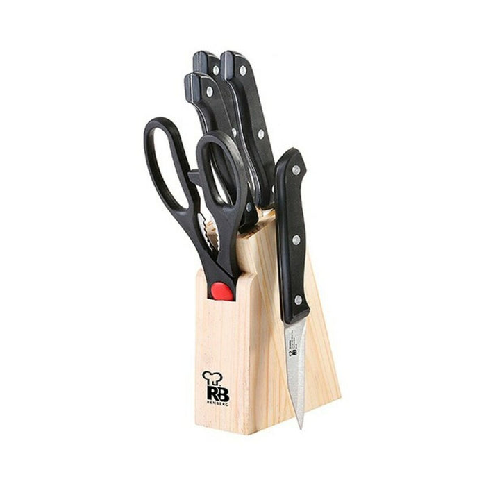 Set of kitchen knives and holder Renberg Bonn Stainless steel (6pcs)