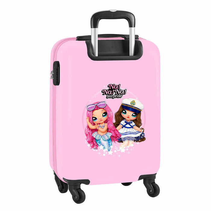 Hytt resväska Na!Na!Na! Surprise Sparkles Pink 20'' (34,5 x 55 x 20 cm)