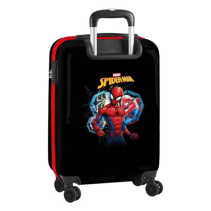 Hand luggage Spider-Man Hero Black 20'' 34.5 x 55 x 20 cm