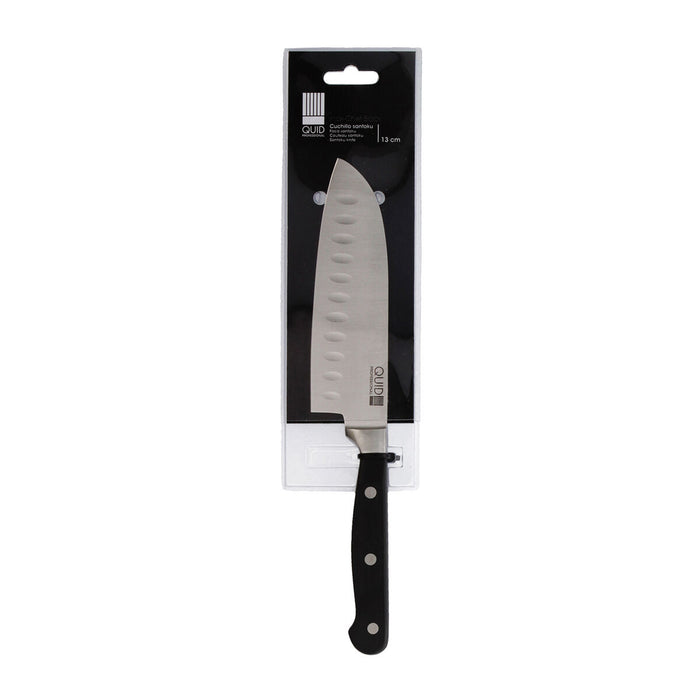 Santoku kniv Quid Professional Inox Chef Black Black Metal (13 cm) (Pack 10x)