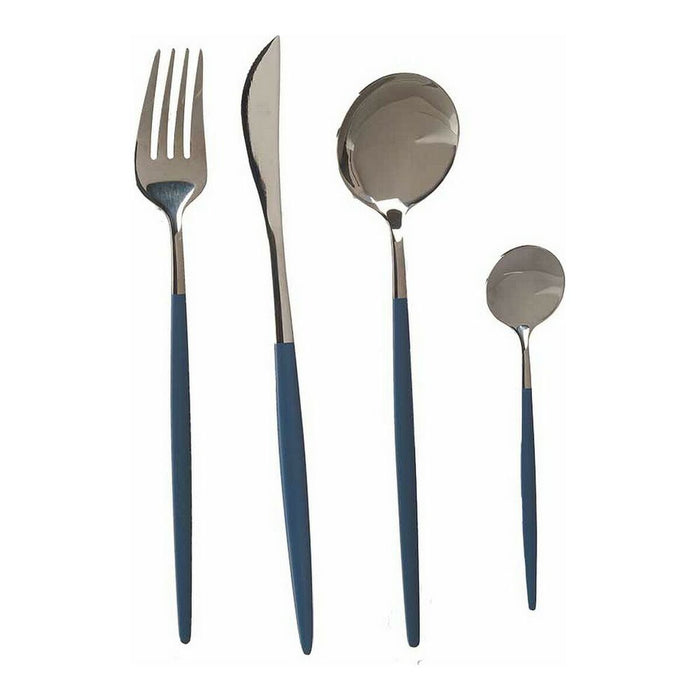 Cutlery Set Silver Gray Stainless Steel (8pcs)
