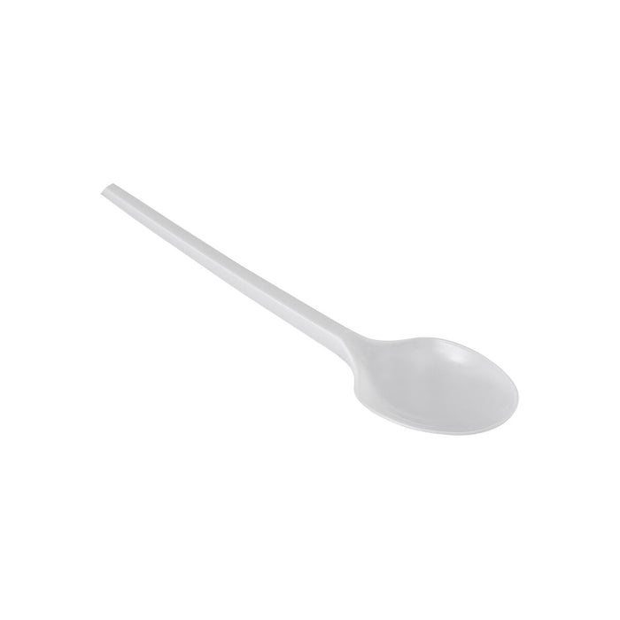 Set of spoons Algon White Reusable 16.5 cm 25 units