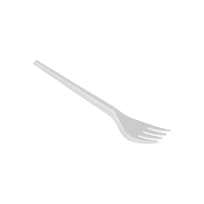 Set of Forks Algon White Reusable 16.5 cm 25 units