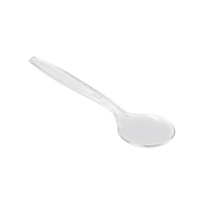 Set of spoons Algon Transparent Reusable 16.6 cm 100 units