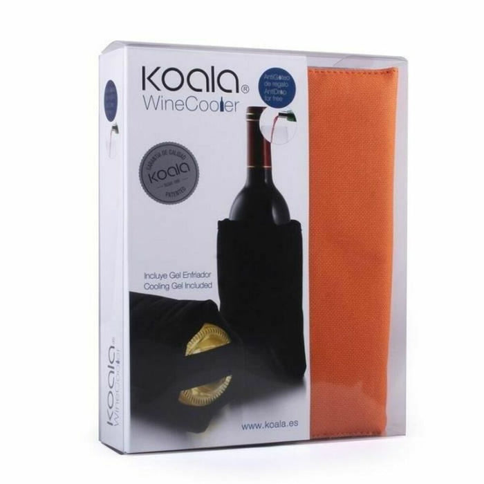 Wine Bottle Cooler Koala Koala_6181JJ01 Orange 15 x 4 x 19 cm