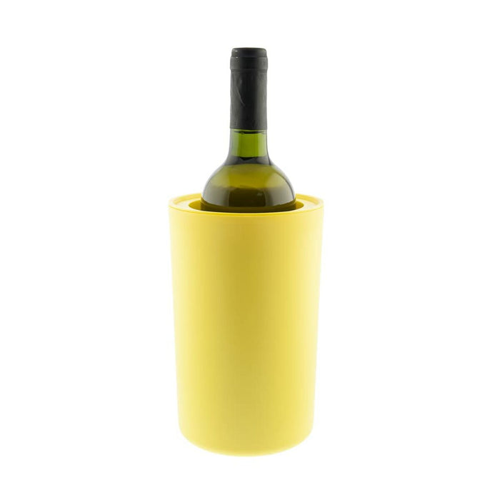 Wine Bottle Cooler Koala Light Yellow Plastic 19 x 12 cm