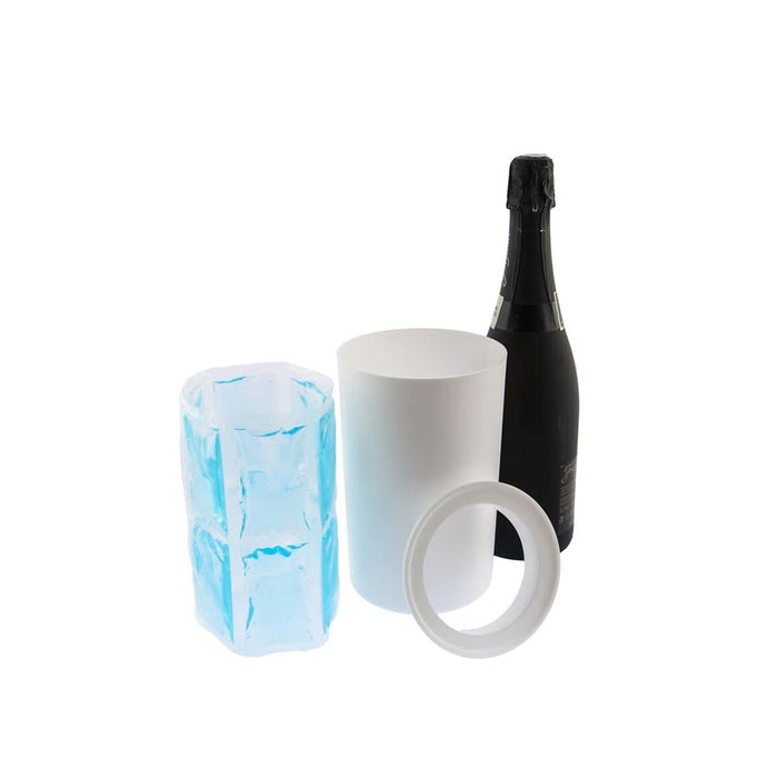 Wine Bottle Cooler Koala Light White Plastic 19 x 12 cm