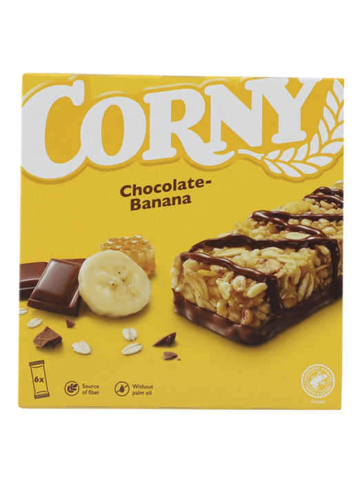 Corny Chokolade & Banan 6x25g