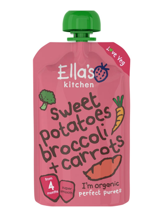 Ellas Babymad Kartoffel & Brocoli (økologisk) 120g