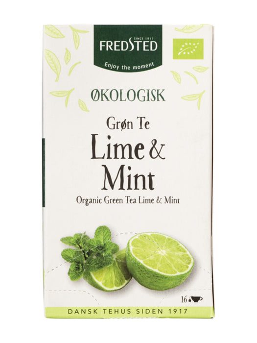 Grøn Te m/Lime & Mint (økologisk)