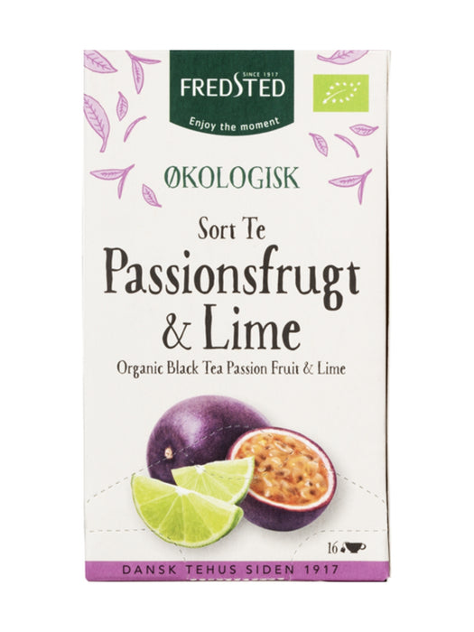Black Tea w/ Passion &amp; Lime (organic)