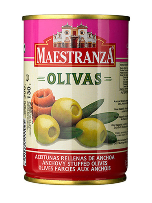 Maestranza Olive n/Anchovies 300g