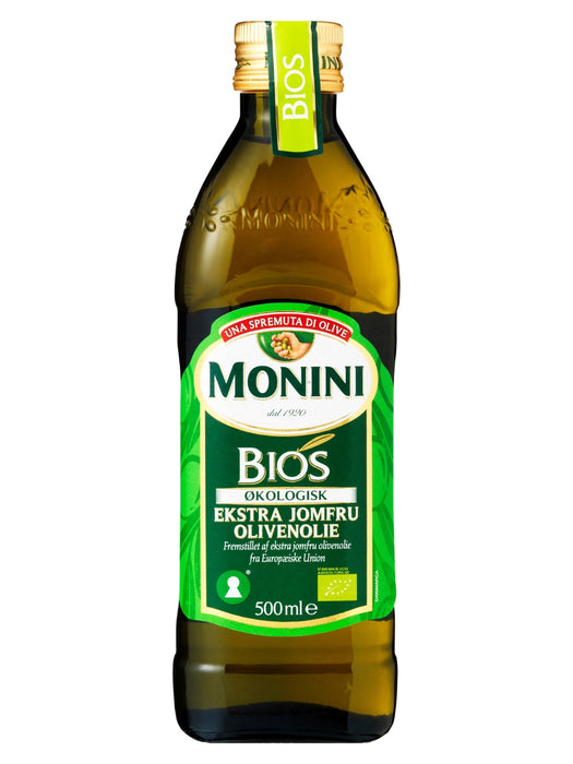 Monini Ekstra Jomfru Olivenolie (økologisk) 500ml