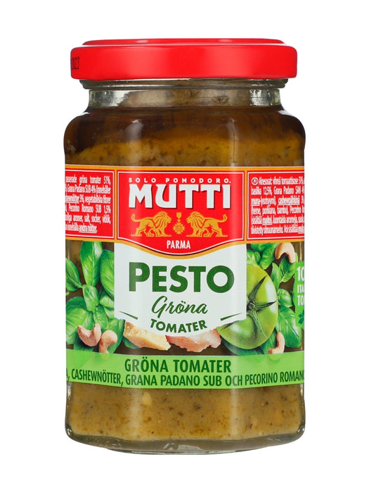 Mutti Grøn Tomat Pesto 180g