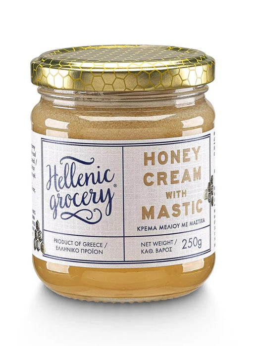 Hellenic Grocery Honey cream w/ Mastic 250g