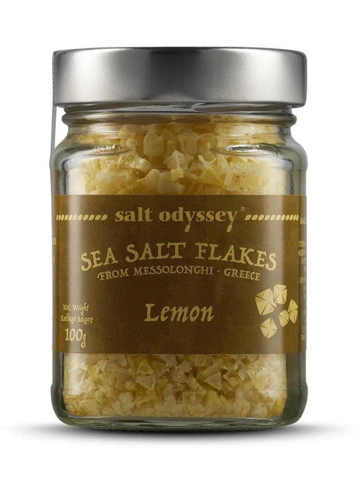 SEA SALT Flakes Lemon 100g