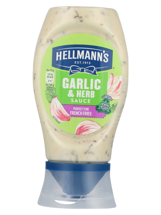 Hellmann's Dressing Garlic/Herbs 250ml