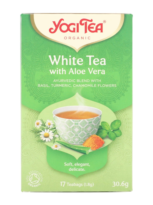 Yogi White Tea Aloe Vera (økologisk) 17 breve