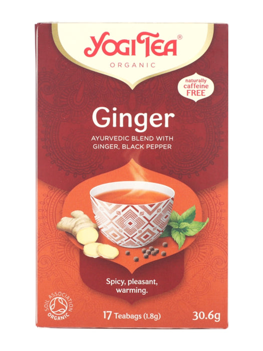 Yogi Tea Ginger (Organic) 17 letters