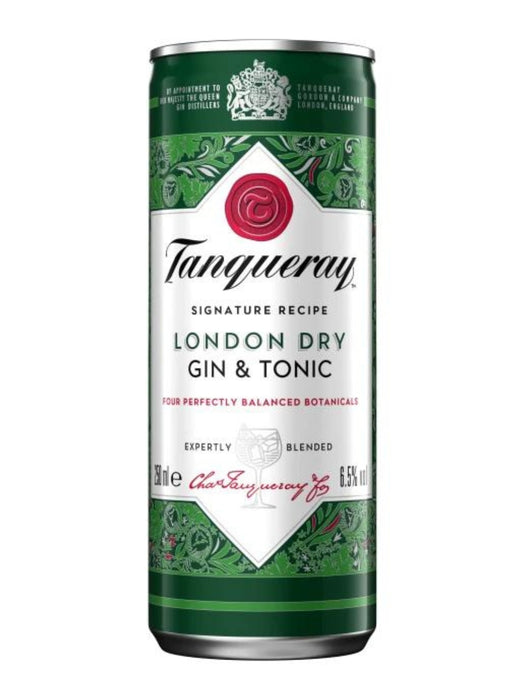 Tanqueray G&amp;T (färdig att dricka) 6,5 % 250 ml