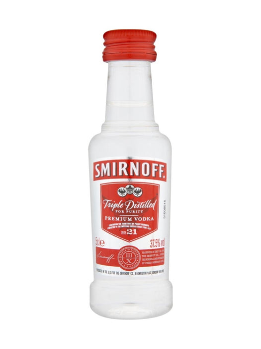 Smirnoff Vodka 37,5% 50ml