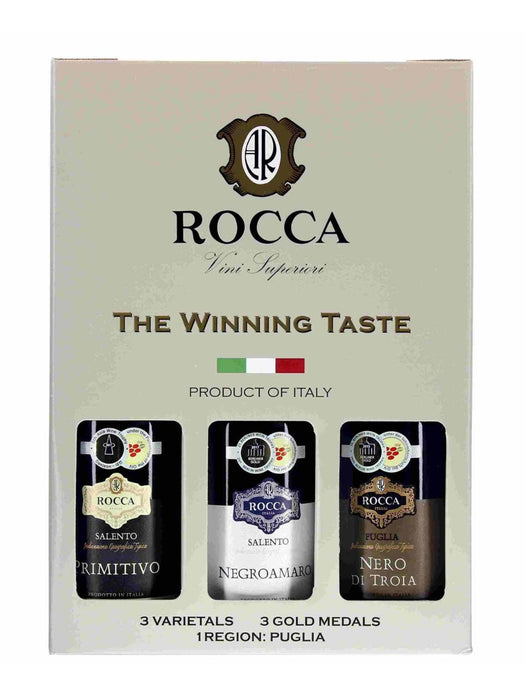 Rocca The Winning Taste Gaveæske 3x750ml