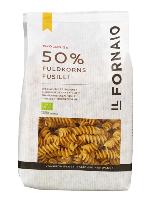 Il Fornaio Fusilli 50% Fuldkorn (økologisk) 500g