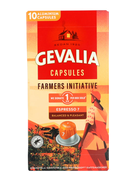 Gevalia Farmers Initiative Espresso 10 st