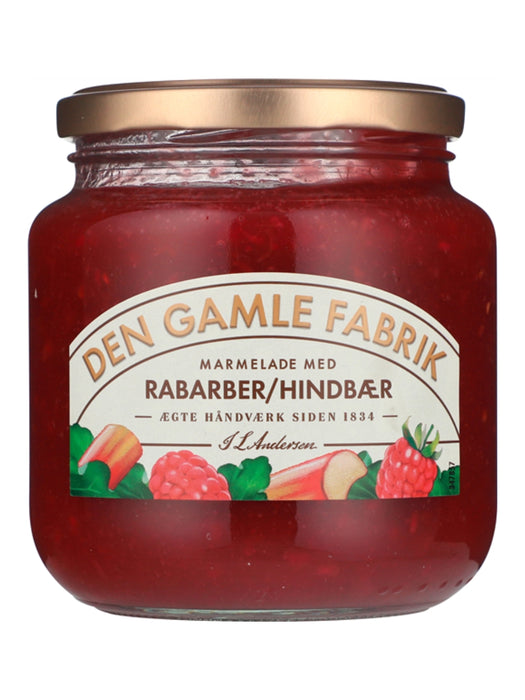 Den Gamle Fabrik Rhubarb/Raspberry Marmalade 600g