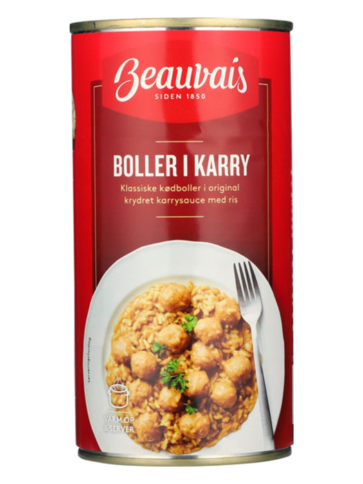Beauvaisbullar i Curry 570g