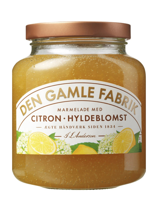 Den Gamle Fabrik Marmelade Citron/Hyldeblomst 380g