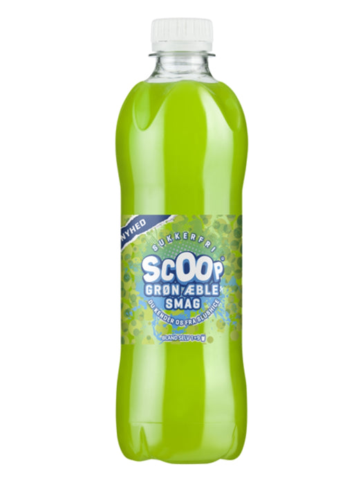 Scoop Grøn Æble Sukkerfri 500ml