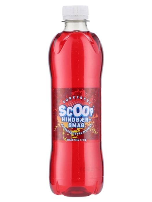 Scoop Hindbær Light 500ml