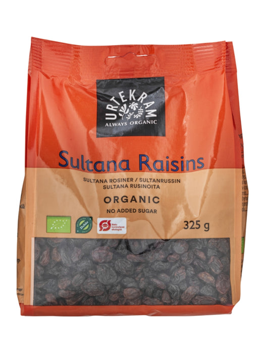 Urtekram Raisins Sultana (organic) 325g