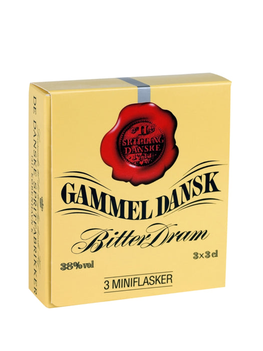 Gammel Dansk 38% 3x3cl