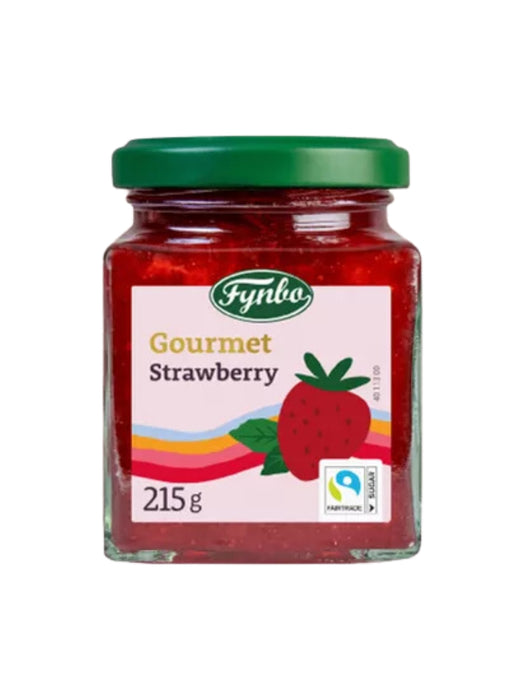 Fynbo Gourmet Jordbær 215g