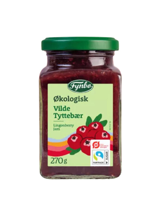 Fynbo Cranberry jam (organic) 270g